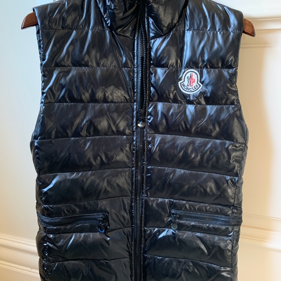 Moncler Other - MONCLER Men's Down Puffer Vest Black - Size 1
